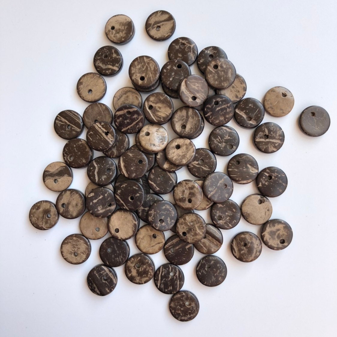 Brown Coconut Charms