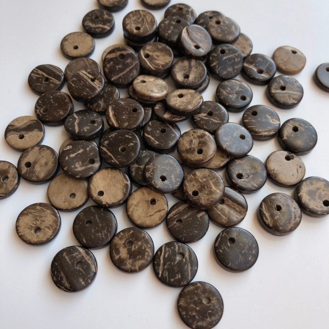 Brown Coconut Charms