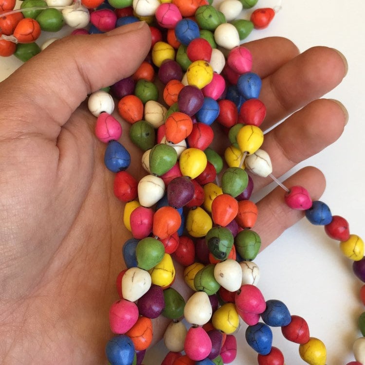 Teardrop Gemstone Beads