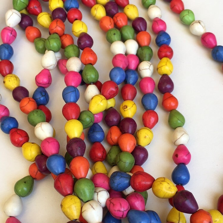 Teardrop Gemstone Beads