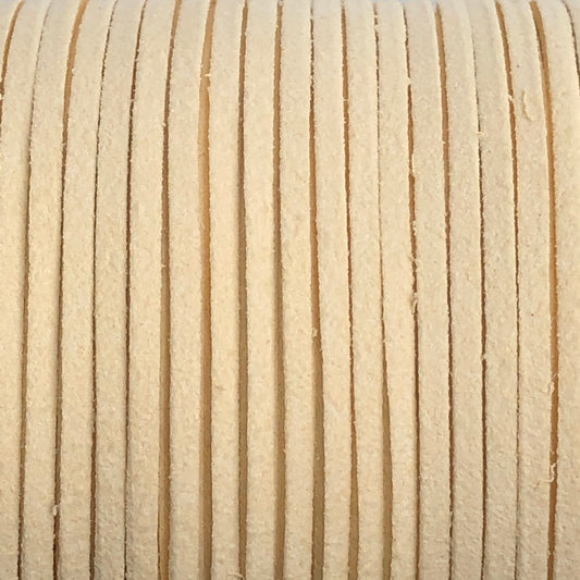 Beige Faux Suede Cord