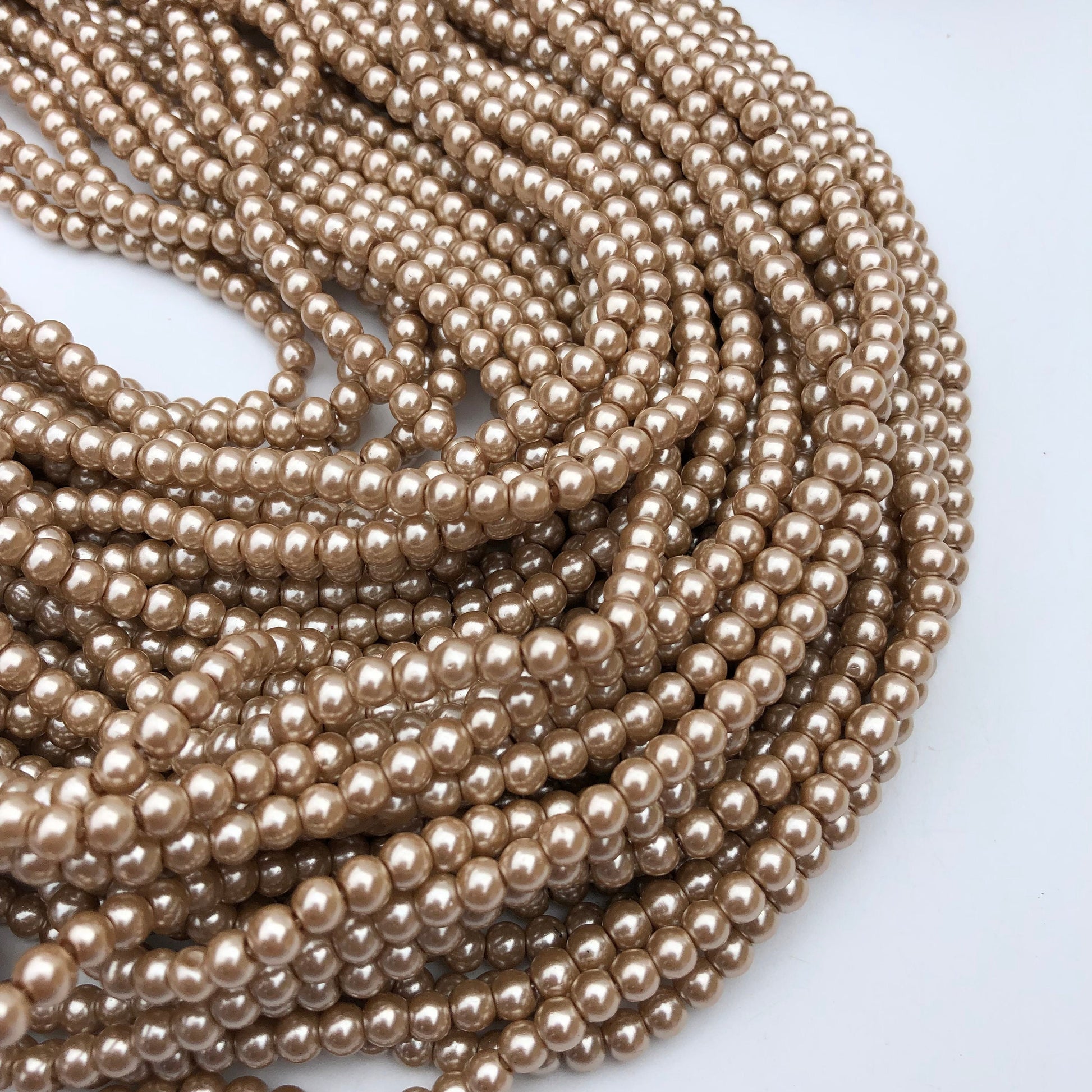 170X Pieces Round Glass Beads