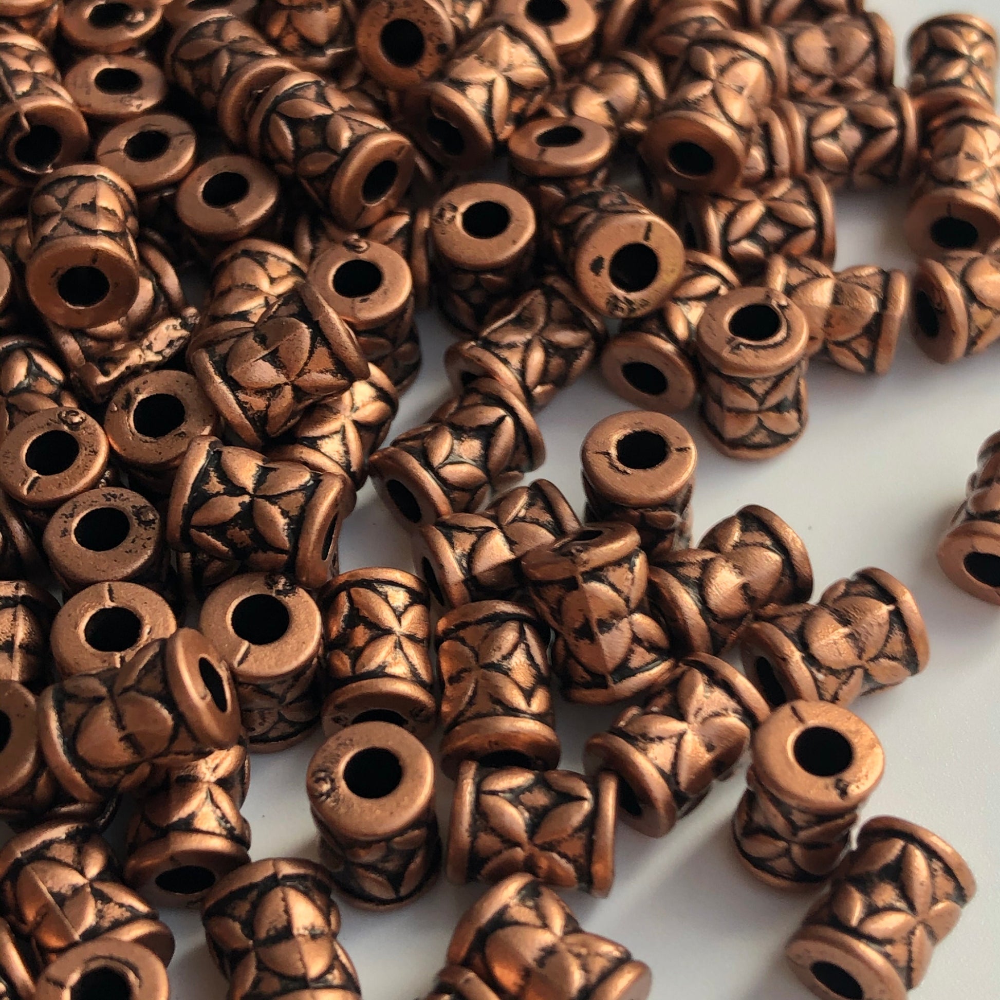 Antique Copper Beads