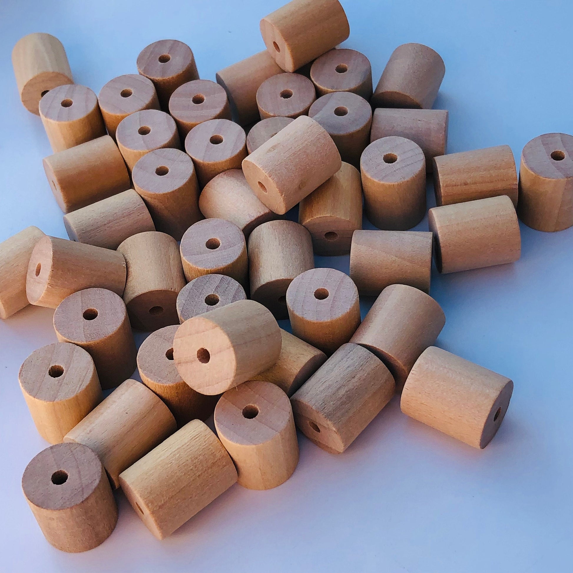 Natural Wood Beads