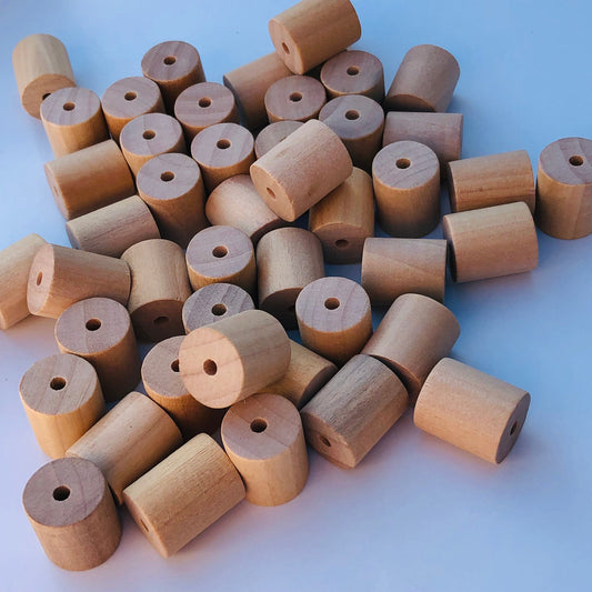 Natural Wood Beads