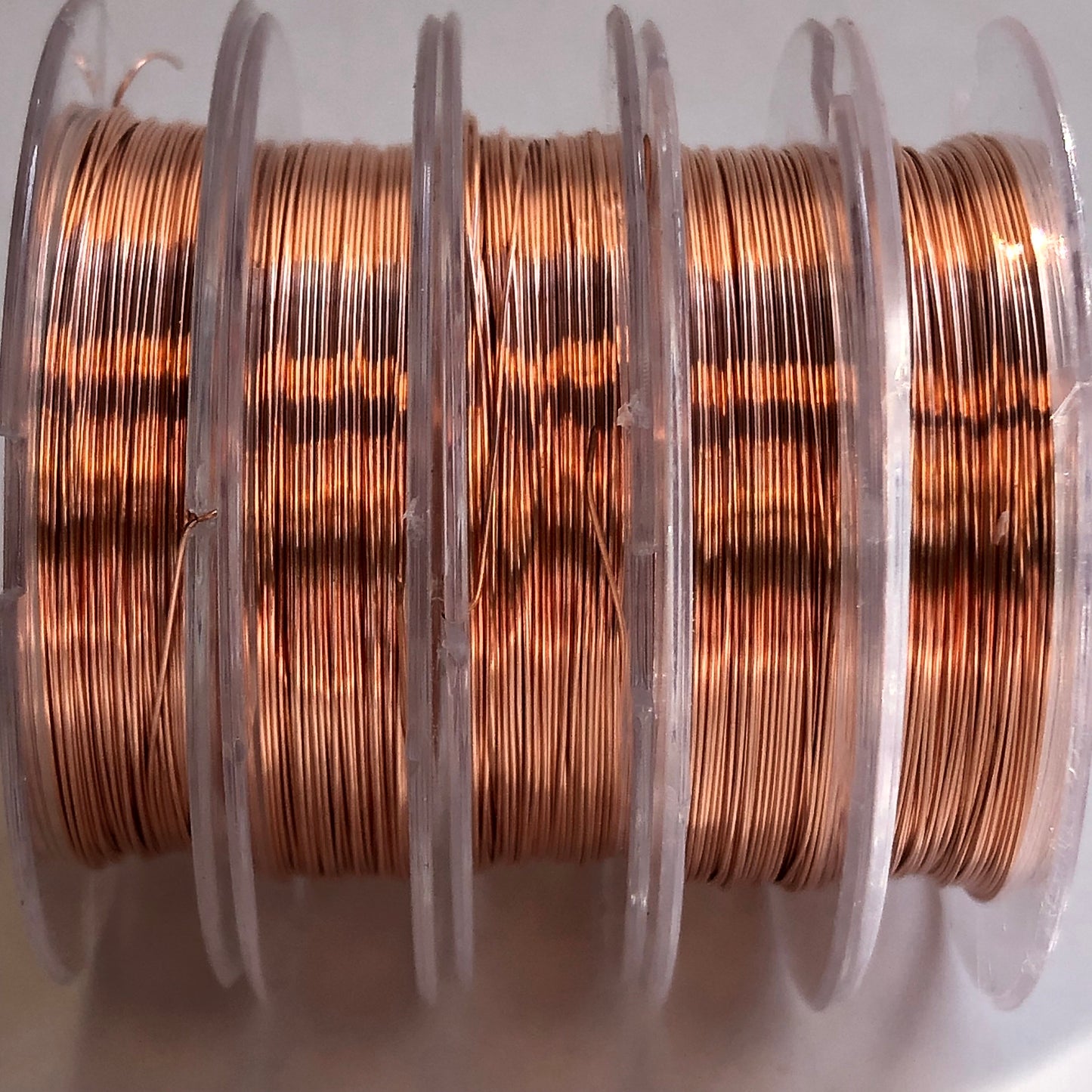 Copper Wire 0.3mm Round Rose Gold Jewellery Making Craft Cord 10 Meters