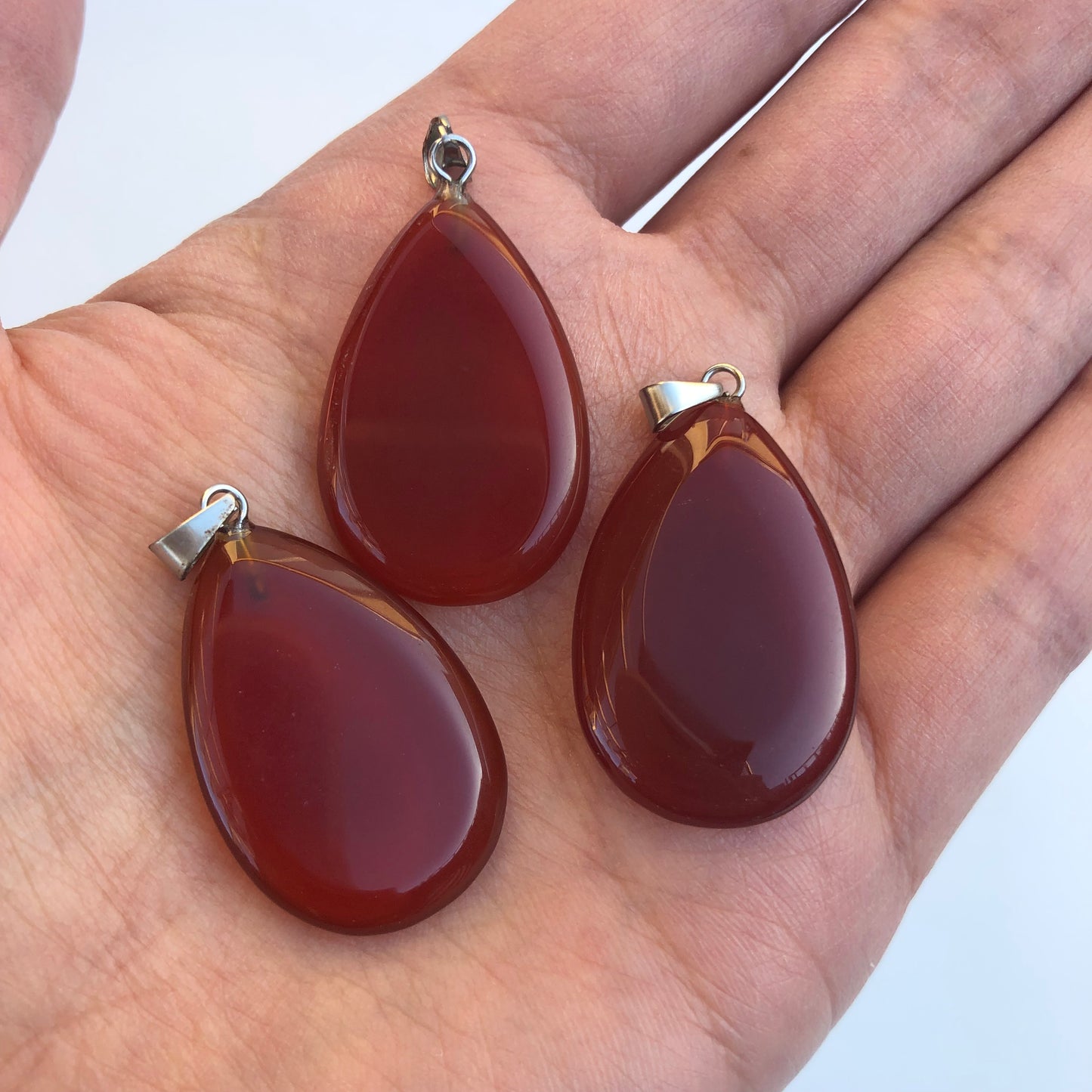 Carnelian Crystal Pendant Gemstone