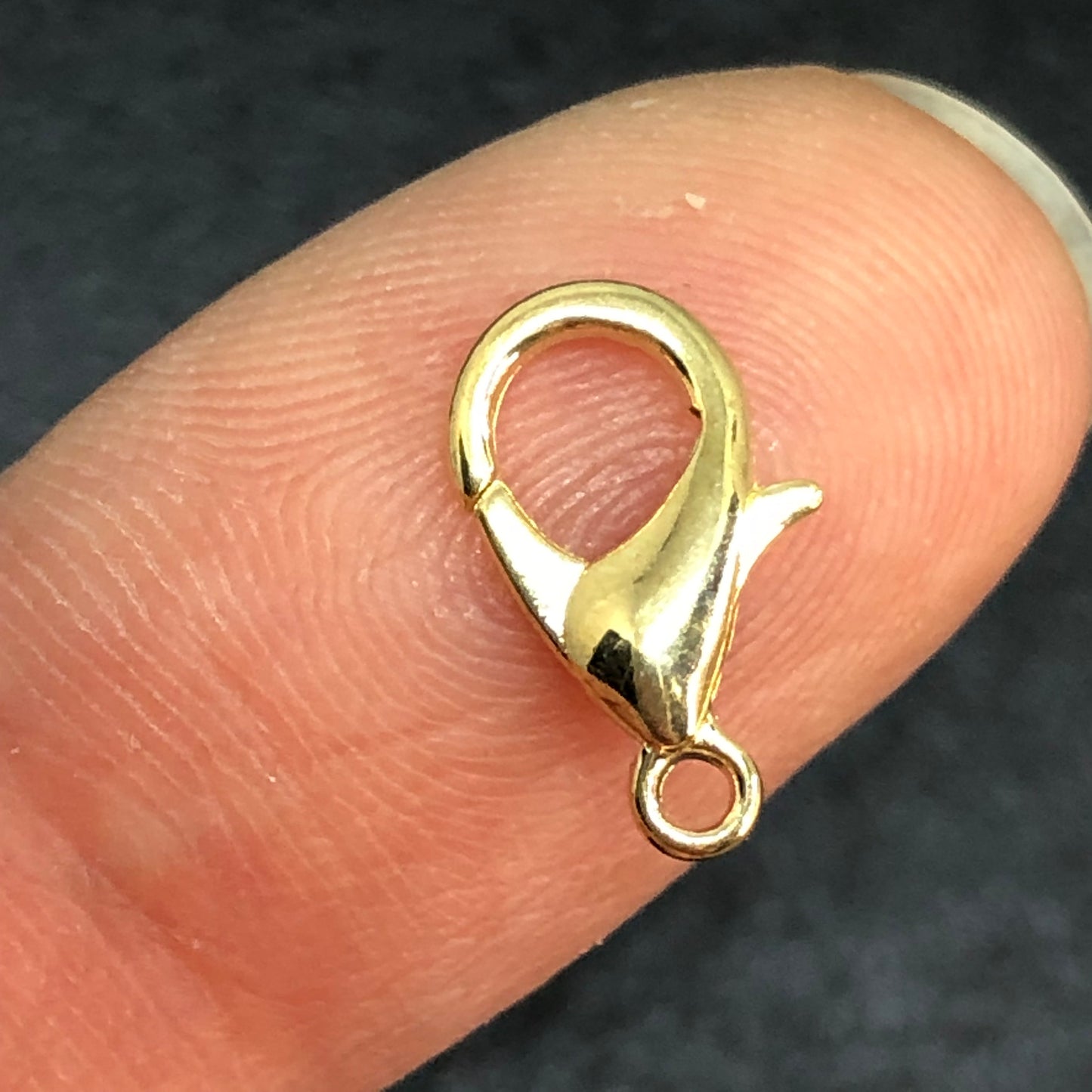20X Pieces Lobster Clasp, Silver Clasp, Gold, Clasp, Jewellery Making Findings 12x6mm Alloy Metal Clasp