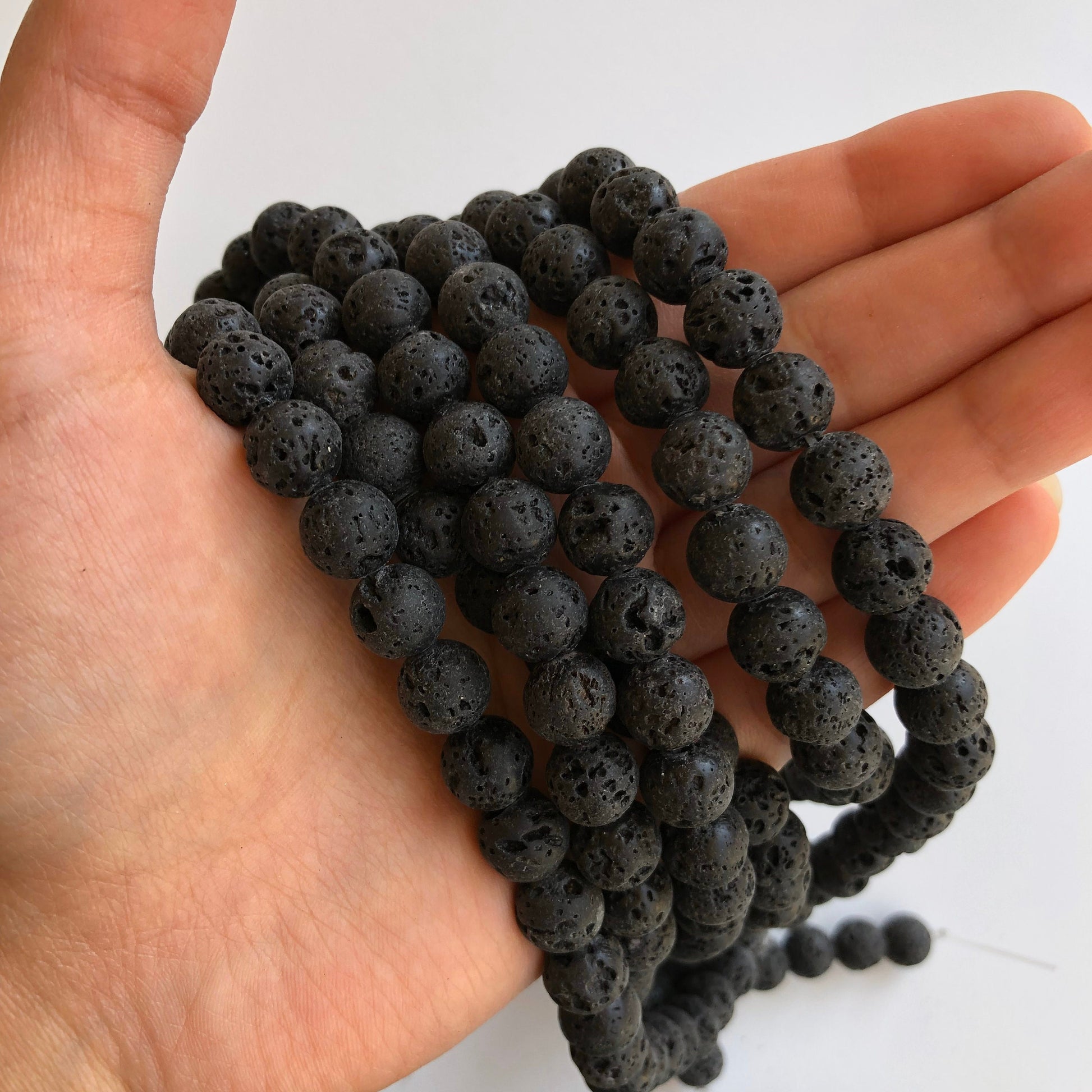 Natural Lava Beads