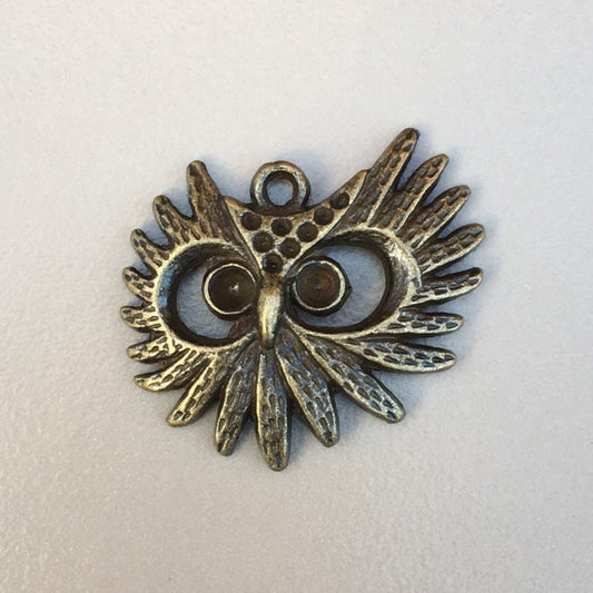 Bronze Owl Pendant