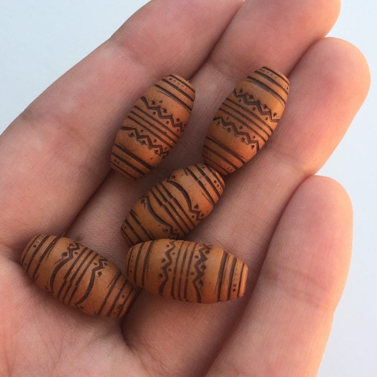 Tribal Boho Pattern Beads