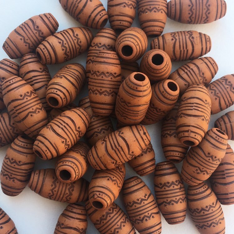 Tribal Boho Pattern Beads