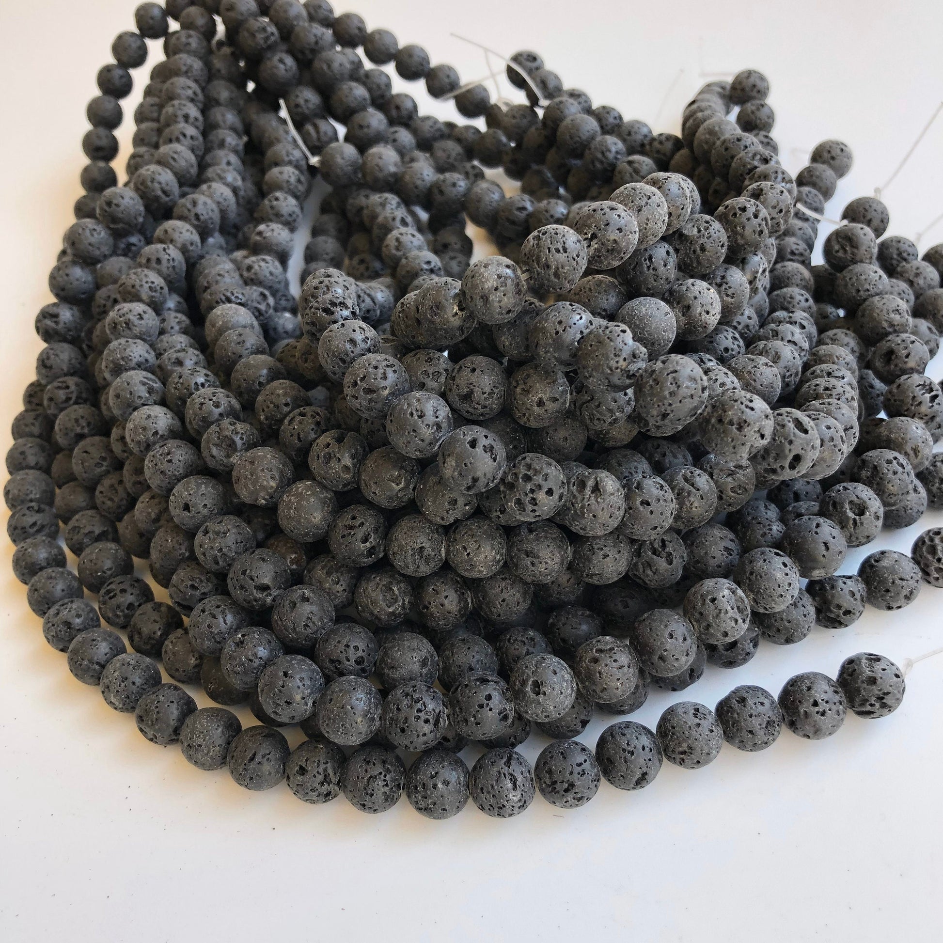 Natural Lava Beads