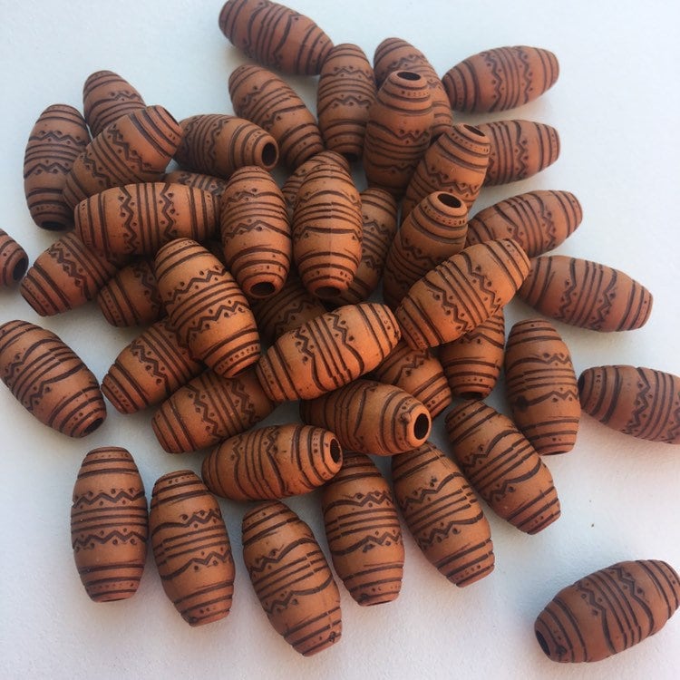 Tribal Boho Pattern Beads