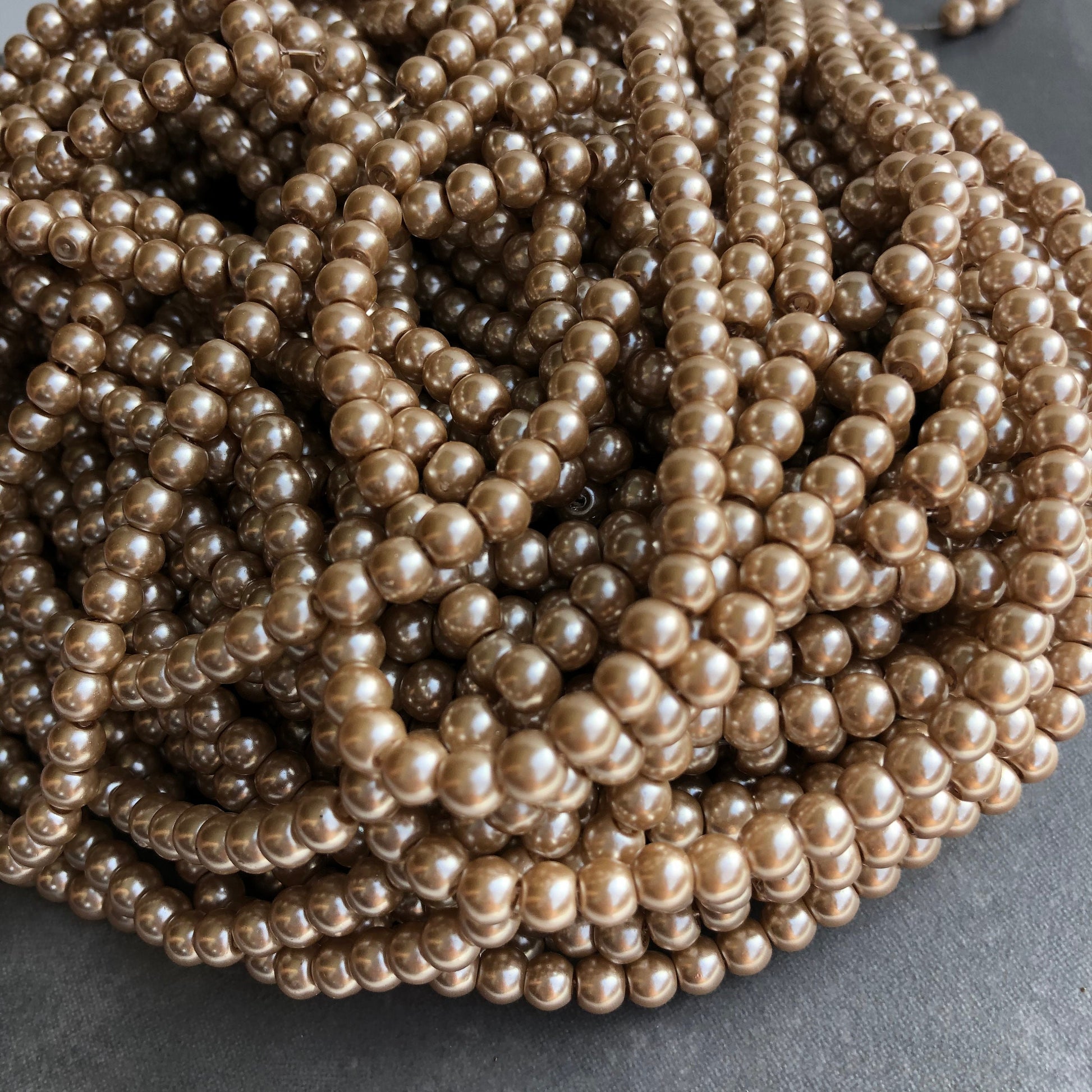 170X Pieces Round Glass Beads