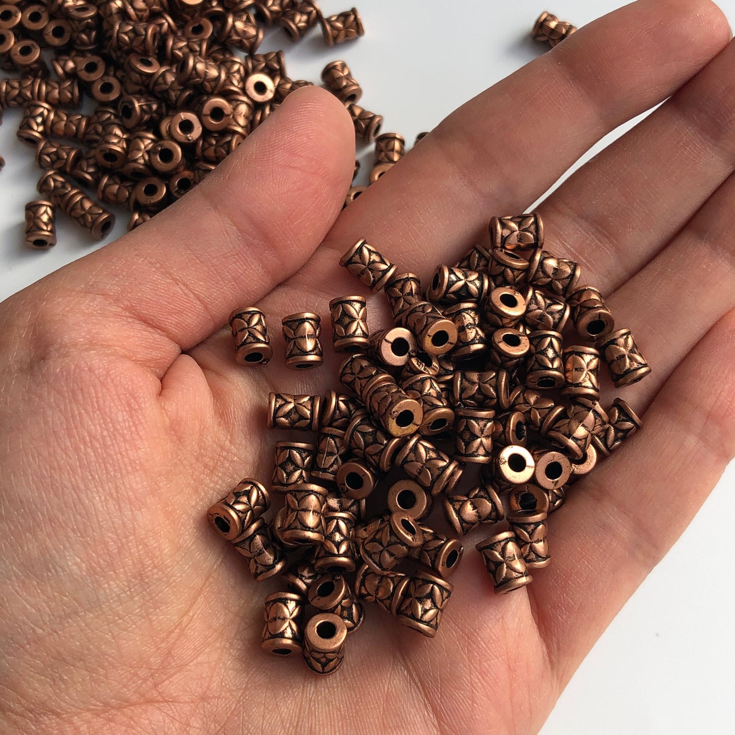 Antique Copper Beads