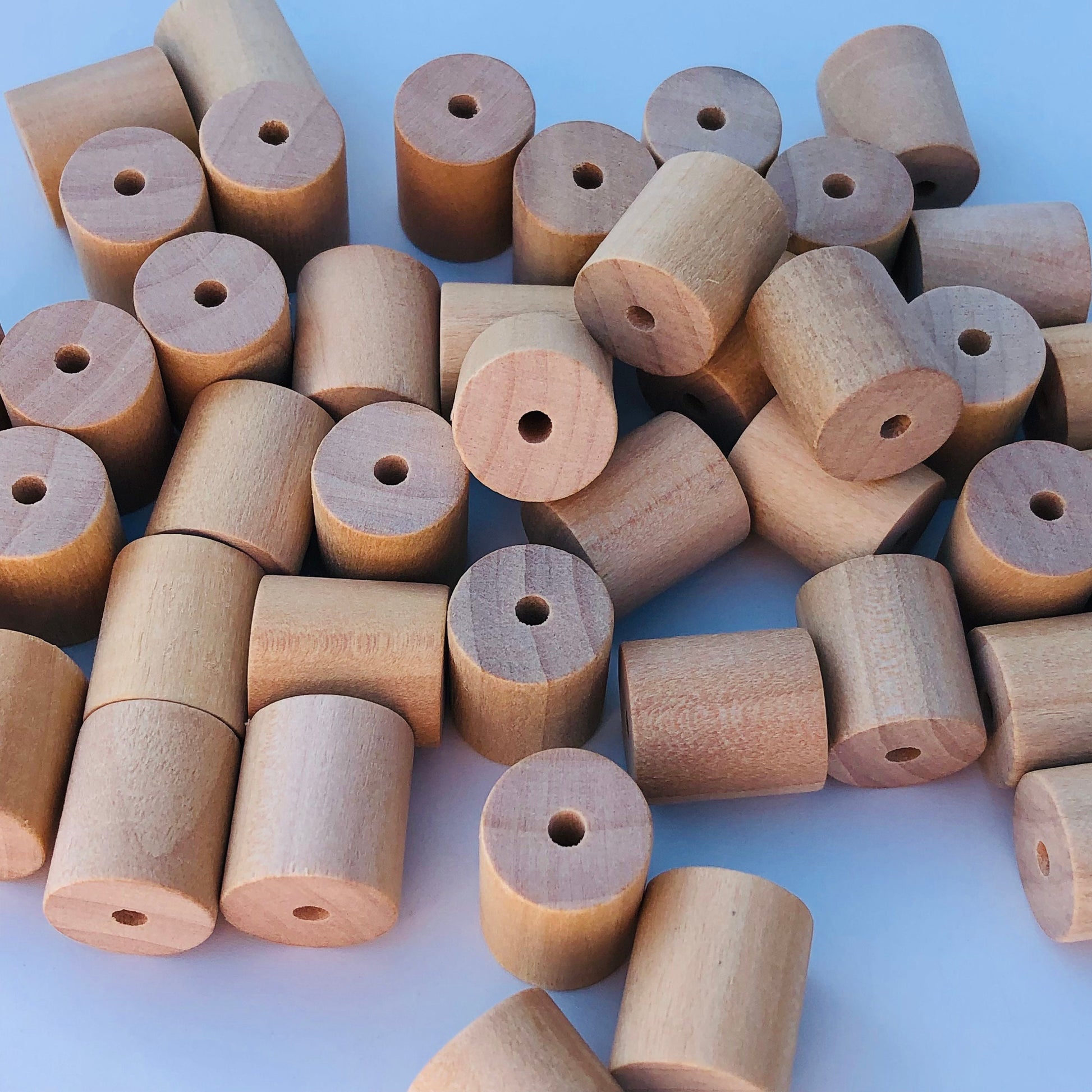 Natural Wood Beads