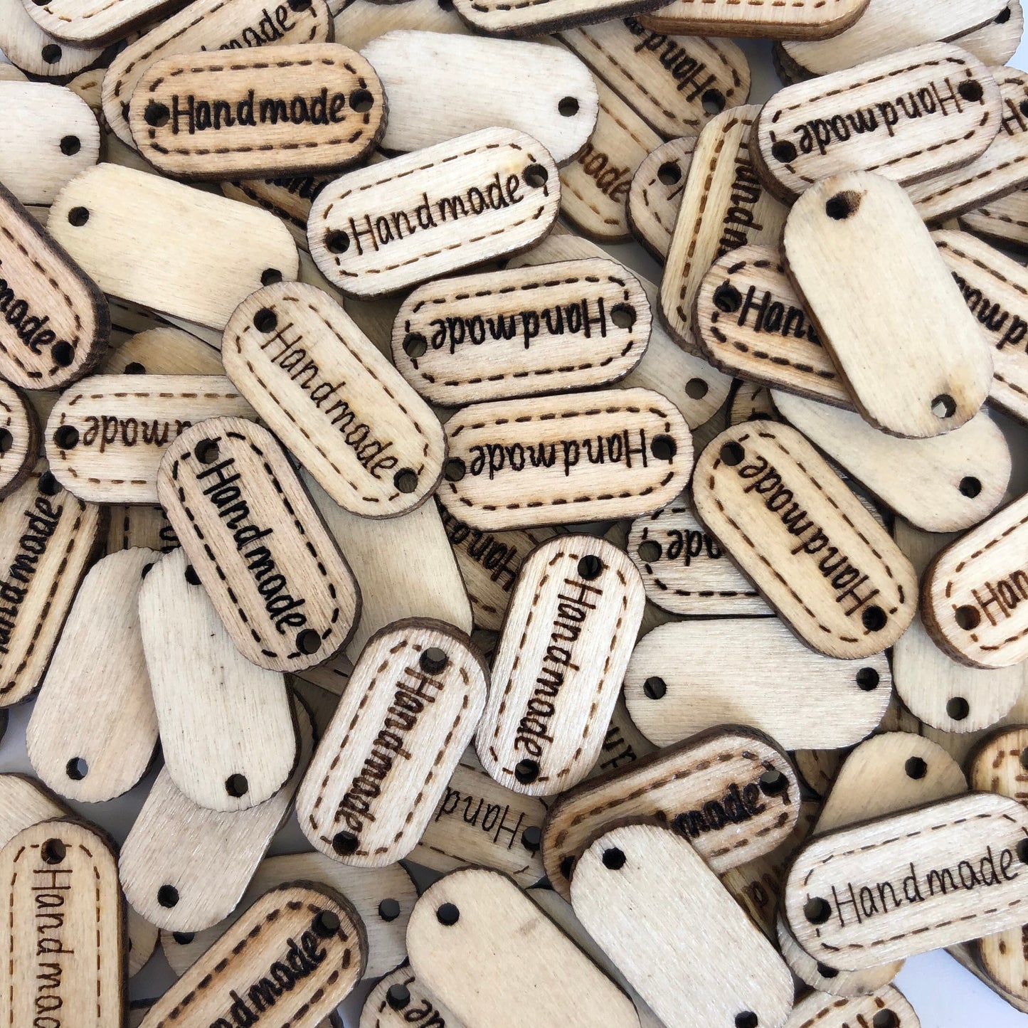 Engraved Wooden Tags