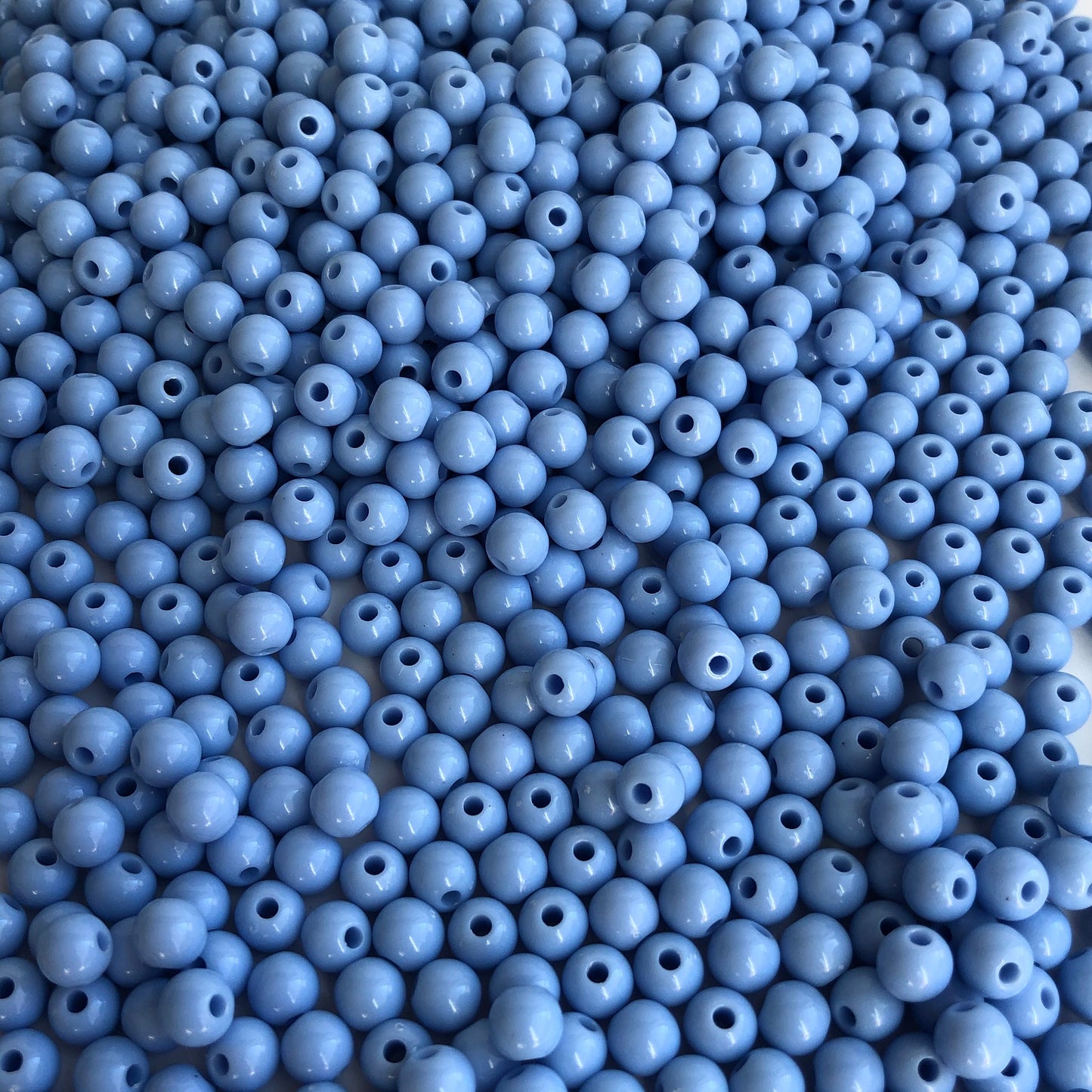 150X Lavender Blue Beads