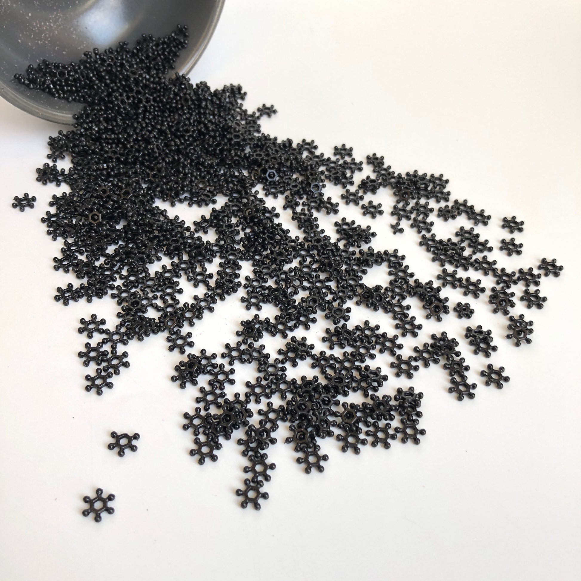 Snowflake Spacer Beads